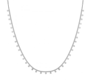 NECKLACE TINY COINS - ADULT - SILVER