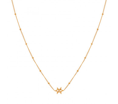 NECKLACE SHARE STARS - ADULT - GOLD