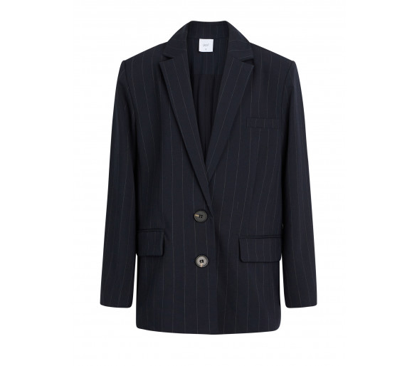 GRUNT : Trendy blazer met fijne streep