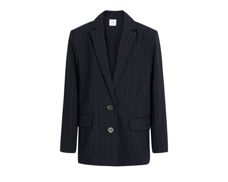 GRUNT : Trendy blazer met fijne streep