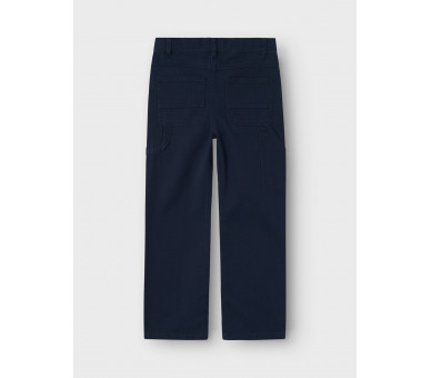 NAME IT : Wijde donker blauwe broek