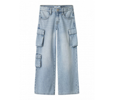 NAME IT : Wijde cargo broek