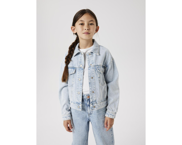 NAME IT : Jeansvest met zakjes