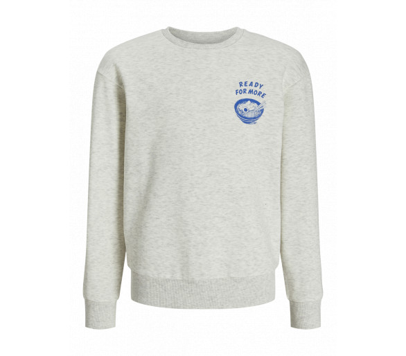 JACK & JONES : Joli pull avec imprimé devant et dos