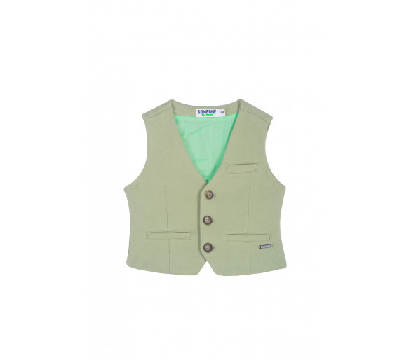 SOMEONE : Gilet avec poche poitrine