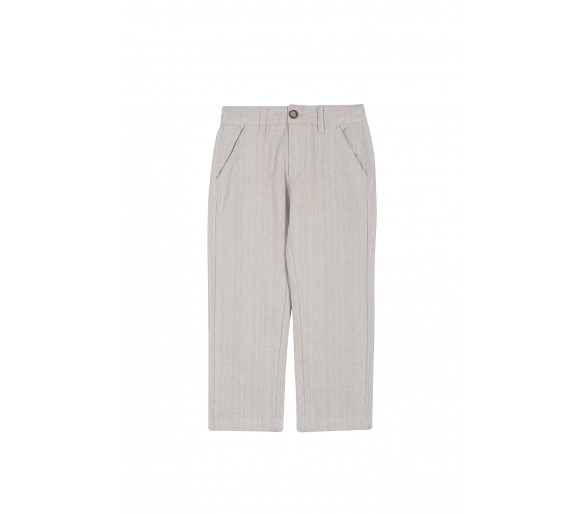 SOMEONE : Pantalon à fines rayures