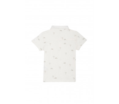 SOMEONE : Shirt met over palmboom-fietsprint