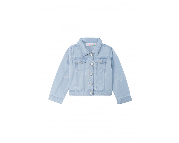 SOMEONE : Jeansjack met vlinders
