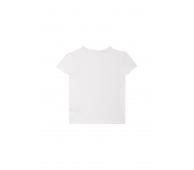 SOMEONE : T-shirt van gestippelde stof