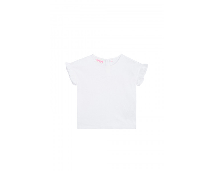 SOMEONE : T-shirt in metallic look
