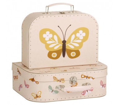 Suitcase Set Butterflies 2 stuks