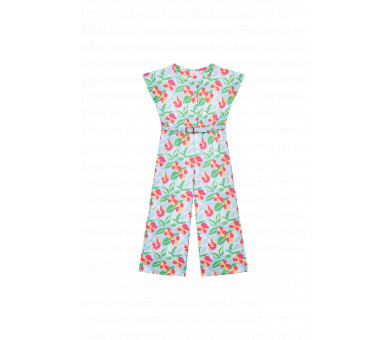 SOMEONE : Jumpsuit met all over bloemenprint