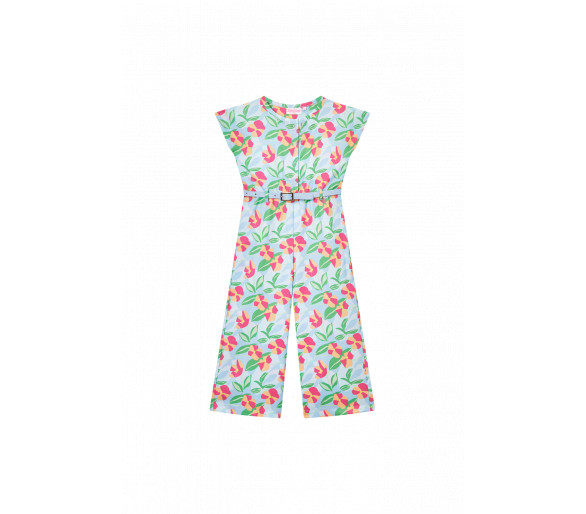 SOMEONE : Jumpsuit met all over bloemenprint