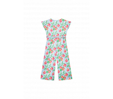 SOMEONE : Jumpsuit met all over bloemenprint