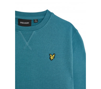 LYLE & SCOTT : Sweater ronde hals met logo