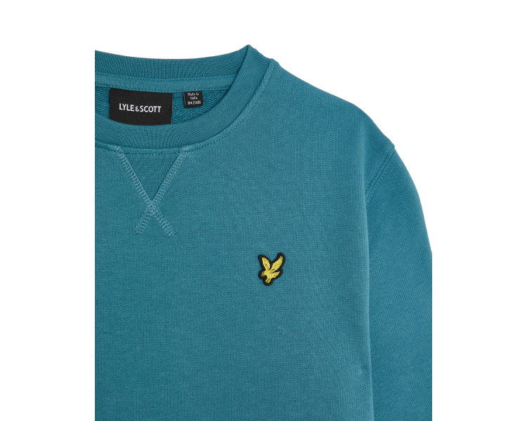 LYLE & SCOTT : Sweater ronde hals met logo