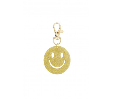 Keep Smiling keychain - yellow
