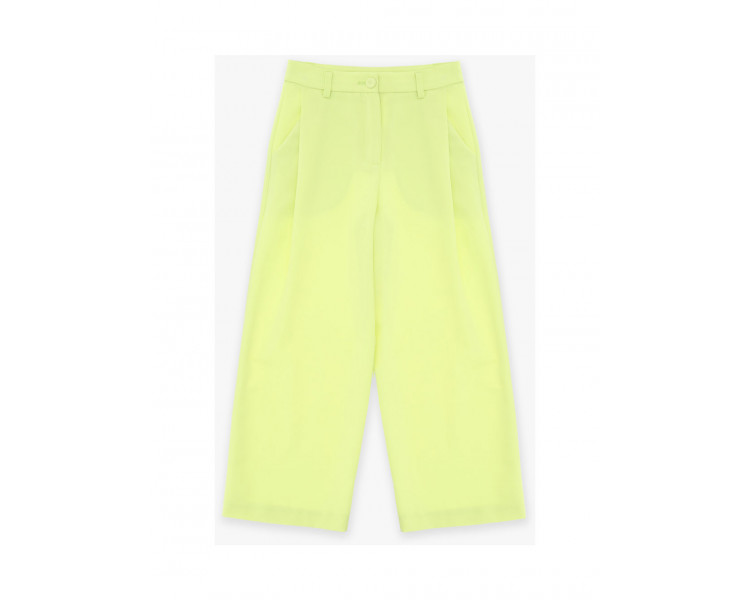 PLEASE : Gelede wijde broek PLEASE : Gelede wijde broek