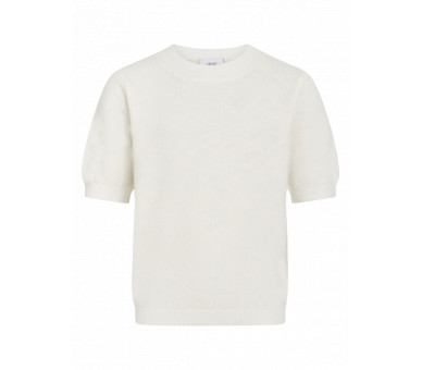 GRUNT : Pull en maille fine à manches courtes