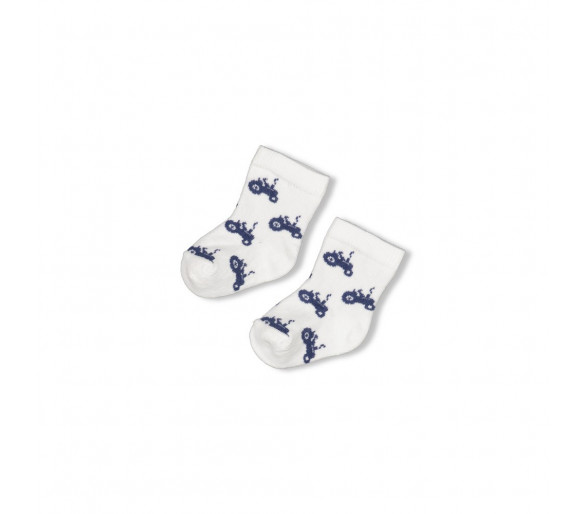 FEETJE : Chaussettes - Farm Life Offwhite