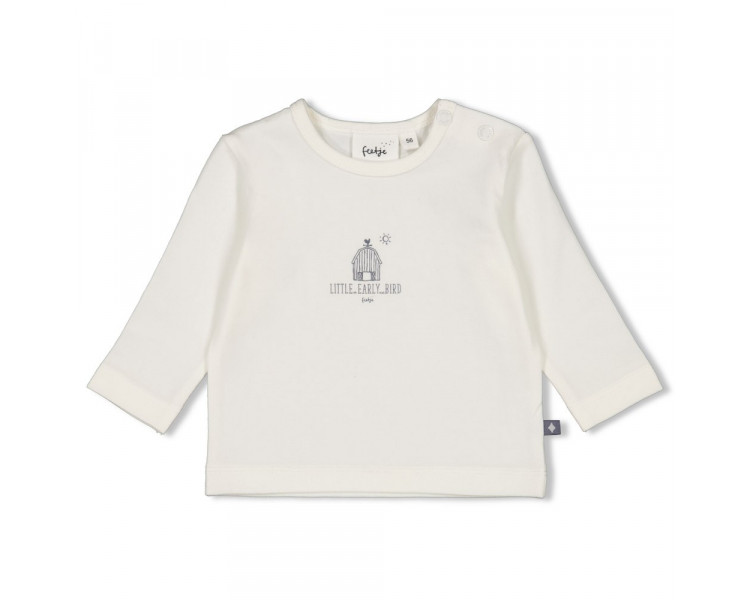 FEETJE : Longsleeve - Farm Life Offwhite