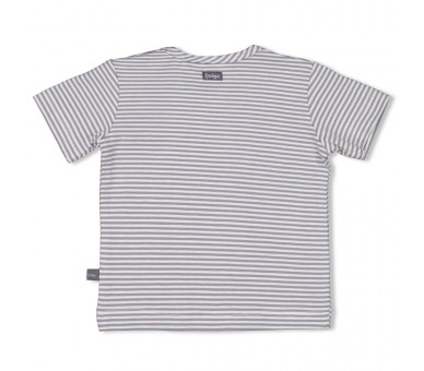 FEETJE : T-shirt stripe - Farm Life Indigo