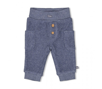 FEETJE : Trousers - Farm Life IndigoMelange