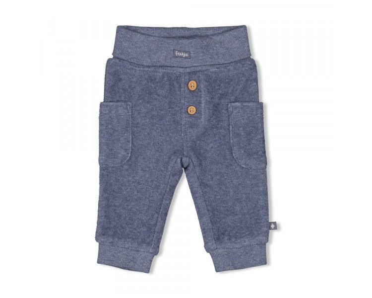 FEETJE : Trousers - Farm Life IndigoMelange