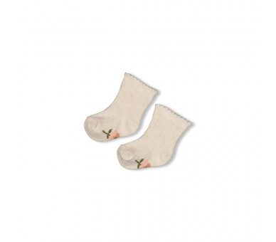 FEETJE : Socks - Sweet Poppy OffwhiteMelange