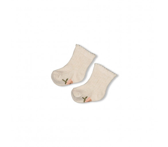 FEETJE : Socks - Sweet Poppy OffwhiteMelange