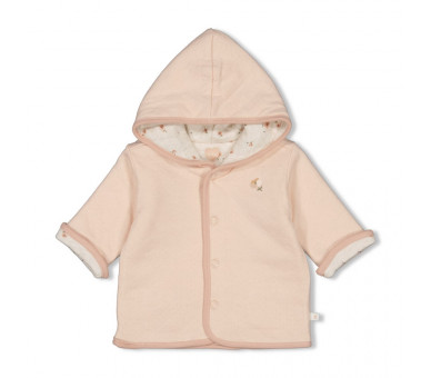 FEETJE : Reversible jacket with hood AOP - Sweet P