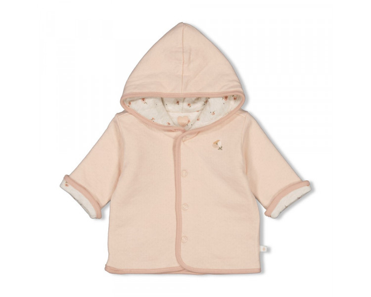 FEETJE : Reversible jacket with hood AOP - Sweet P