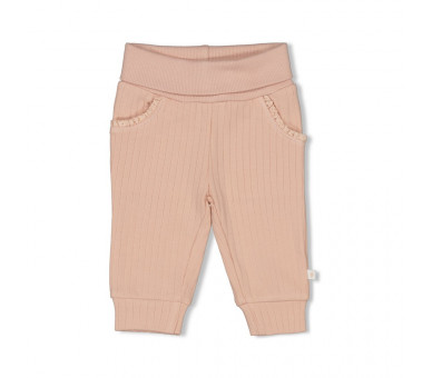 FEETJE : Ribbed trousers - Sweet Poppy Pink