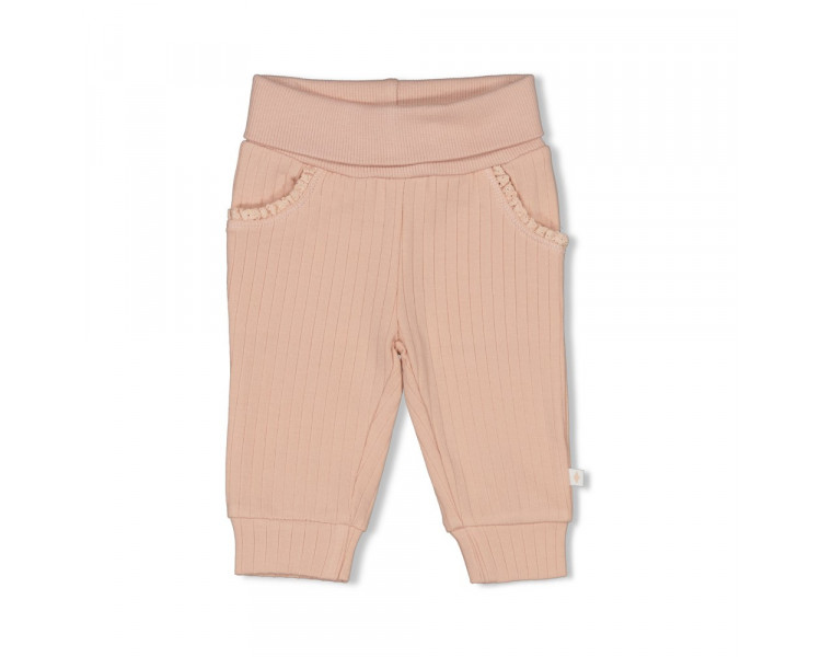 FEETJE : Ribbed trousers - Sweet Poppy Pink