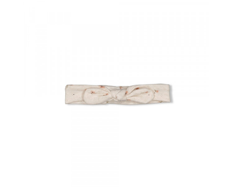 FEETJE : Headband AOP - Sweet Poppy OffwhiteMelang