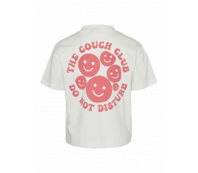 VERO MODA GIRLS : T-shirt in Clear White