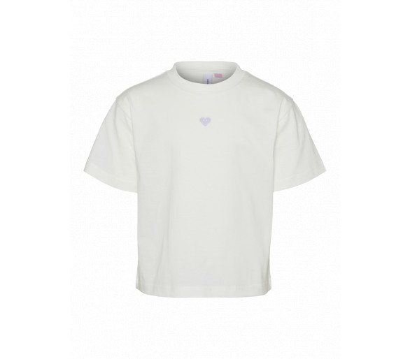 VERO MODA GIRLS : T-shirt in Clear White