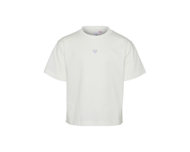 VERO MODA GIRLS : T-shirt in Clear White