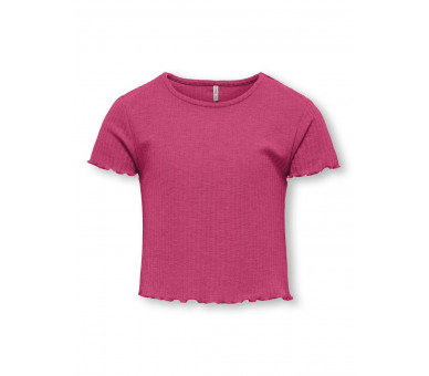 KIDS ONLY : Effe t-shirts met fijne ribbel