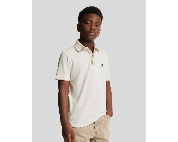 LYLE & SCOTT : CONCEALED PLACKET POLO SHIRT