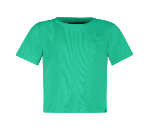 CARS : T-shirt court ajusté en fine côte