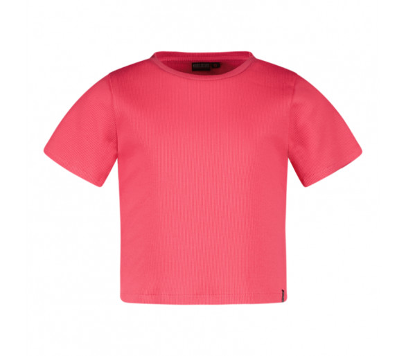 CARS : T-shirt court ajusté en fine côte