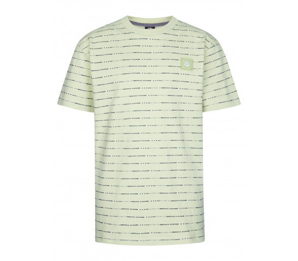 PETROL : T-shirt met fijne streep