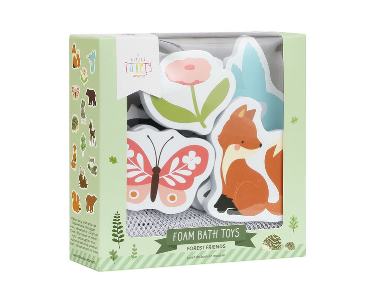 Jouets de bain en mousse : Les amis de la forêt