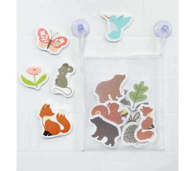 Foam bath toys: Forest friends
