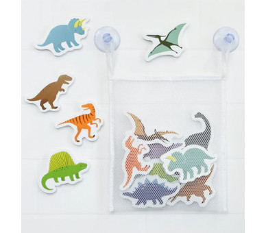 Foam bath toys: Dinosaurs