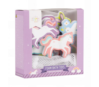 Foam bath toys: Unicorn Dreams