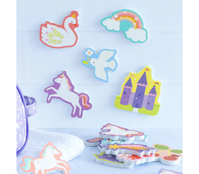 Foam bath toys: Unicorn Dreams