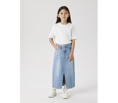 NAME IT : Lange jeans rok