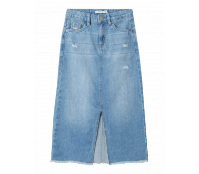 NAME IT : Lange jeans rok